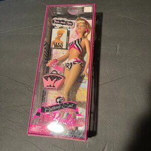THEN & NOW BATHING SUIT BARBIE DOLL 2008 MATTEL P6508 Brand New